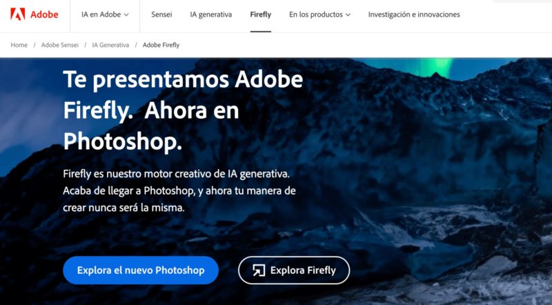 Firefly la IA de Adobe ya está disponible El futuro Photoshop Qué