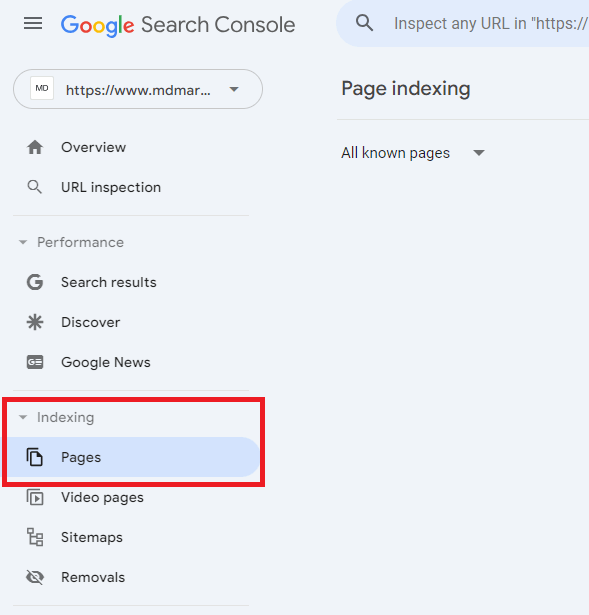 Google Search Console Canonicals