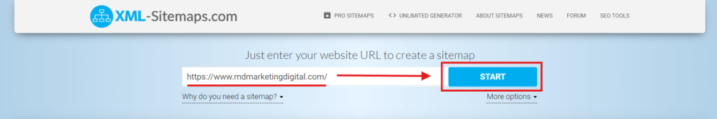 Pasos para crear un Sitemap XML