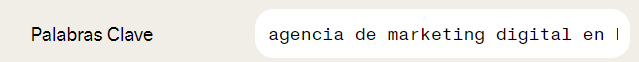 Paso 1: seleccionar la palabra clave a buscar en google de otro país