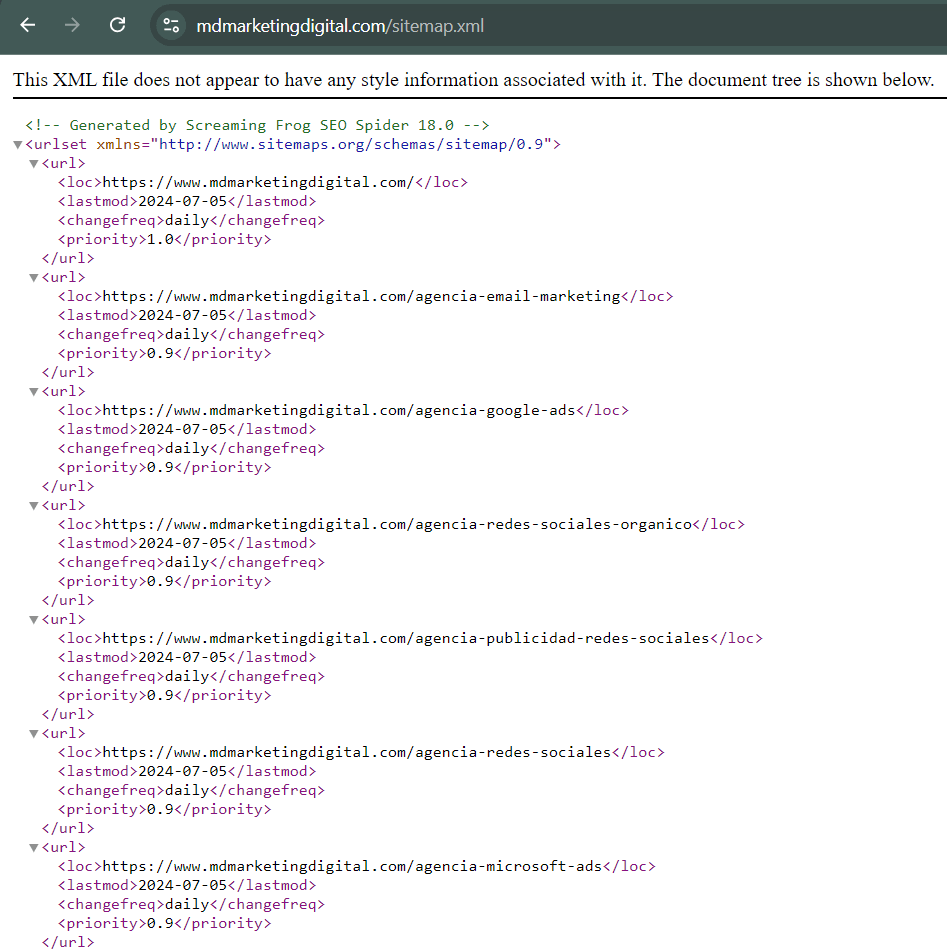 como mejorar la indexacion en google desde el sitemap