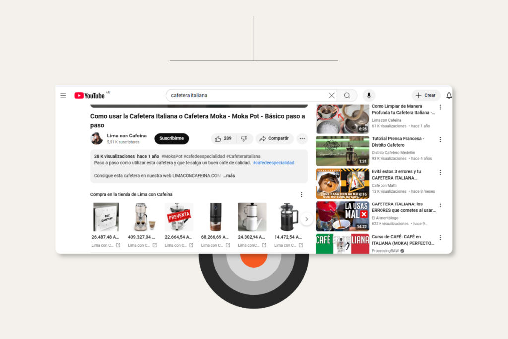 Google Merchant Center en YouTube