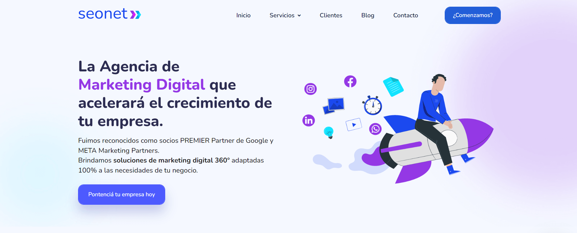 Agencia de marketing digital SEOnet